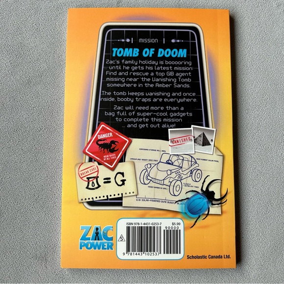 Set of 3 ~ Zac Power ~ Junior Novels - Picture 7 of 13